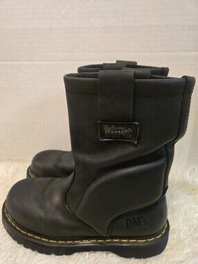Dr. Martens Black Steel Toe Work Boot